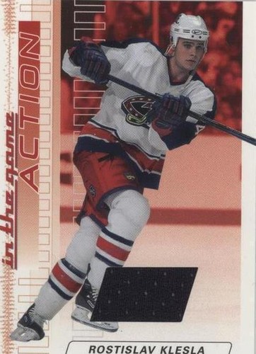 2003-04 In the Game Action - Rostislav Klesla #M-41