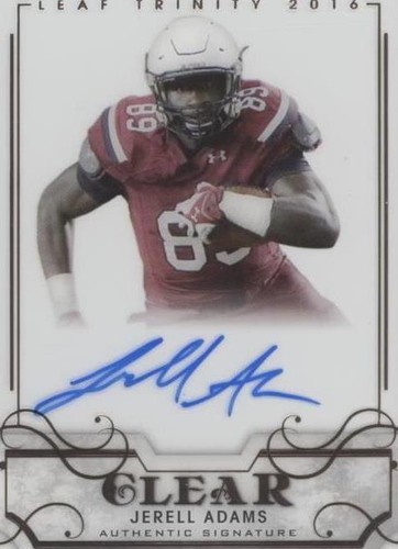 2016 Leaf Trinity Jerell Adams #CA-JA1