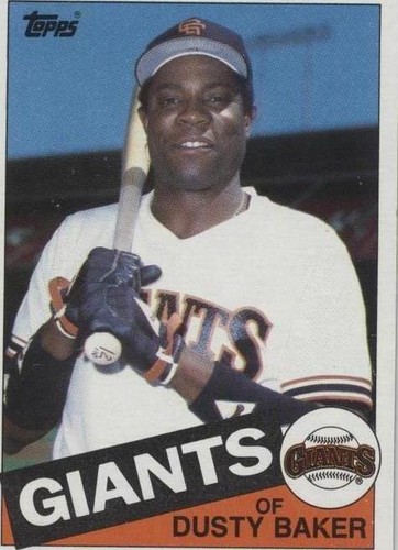 1985 Topps - Dusty Baker #165