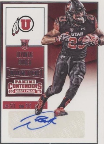 2016 Panini Contenders Draft Picks Devontae Booker #122