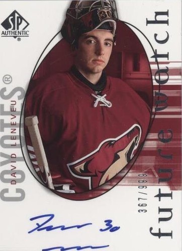 2005-06 SP Authentic - David LeNeveu #179