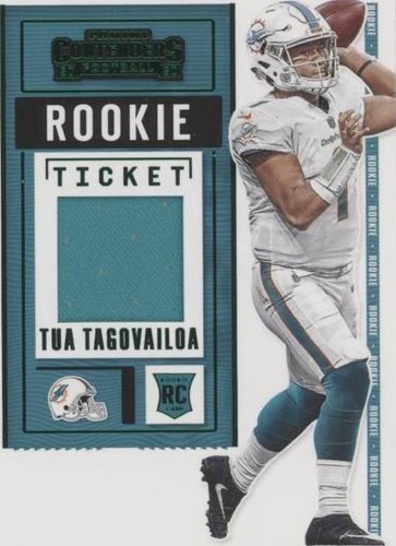 2020 Panini Contenders Tua Tagovailoa #RSV-TTA