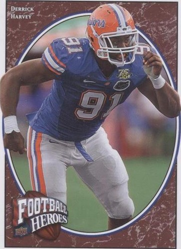 2008 Upper Deck Football Heroes Derrick Harvey #135