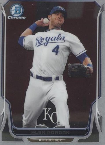 2014 Bowman Chrome - Alex Gordon #138