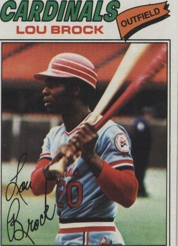 1977 Topps - Lou Brock #355