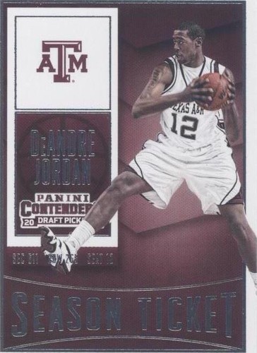 2015-16 Panini Contenders Draft Picks - DeAndre Jordan #23