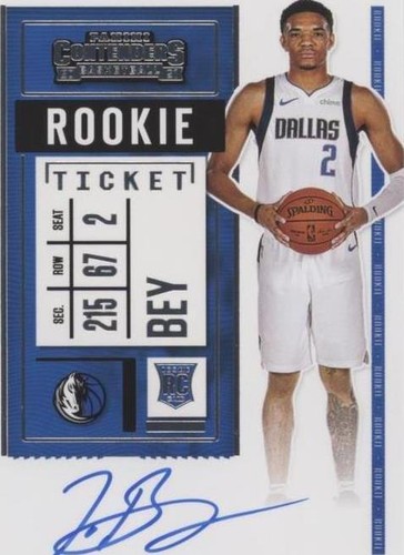 2020-21 Panini Contenders - Tyler Bey #138