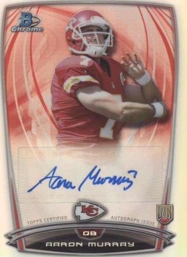 2014 Bowman Chrome Aaron Murray #RCRA-AMU