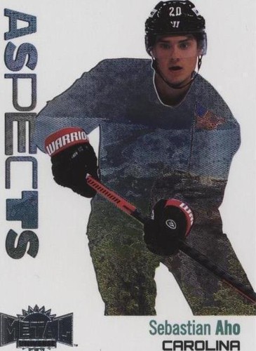 2022-23 Skybox Metal Universe - Sebastian Aho #A-7