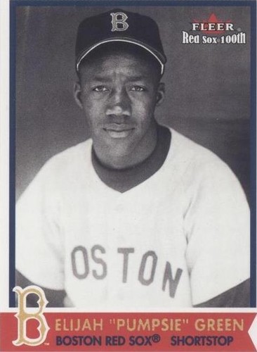 2001 Fleer Red Sox 100th - Pumpsie Green #56