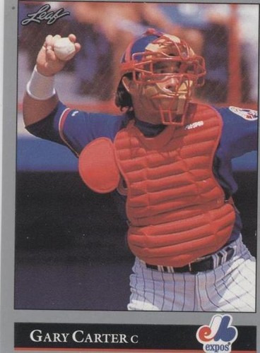 1992 Leaf - Gary Carter #442