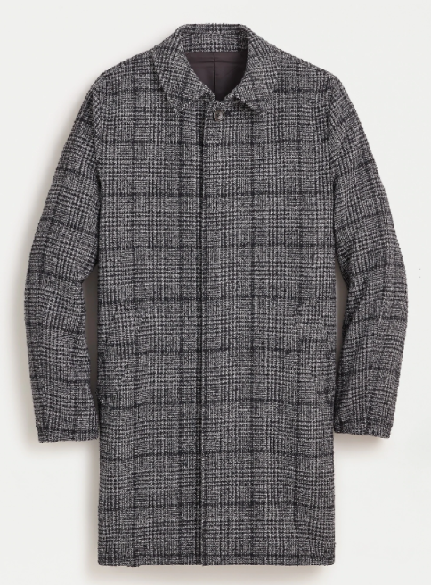 ジャケット・アウター jcrew Lodge Coat Wool Black size2 NWOT JCrew $350 Lodge Coat Italian Stadium-Cloth Wool 2