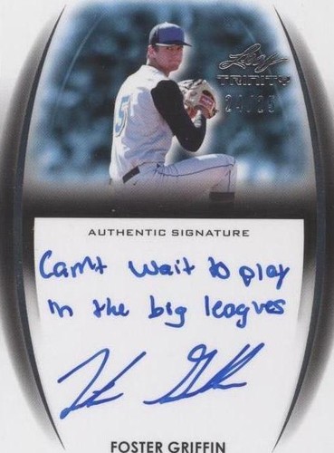 2014 Leaf Trinity - Foster Griffin #A-FG1