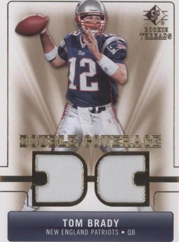 2007 SP Rookie Threads Tom Brady #DC-TB