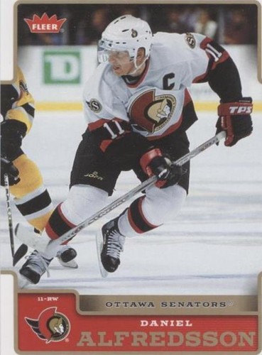 2006-07 Fleer - Daniel Alfredsson #135