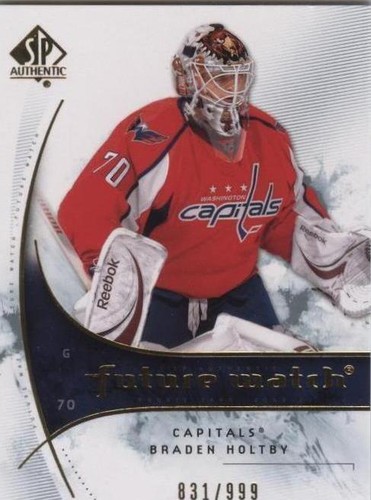 2009-10 SP Authentic - Braden Holtby #197