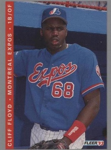 1993 Fleer Final Edition - Cliff Floyd #F-92