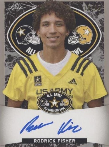 2018 Leaf Metal U.S. Army All-American Bowl Rodrick Fisher #ATA-RF1