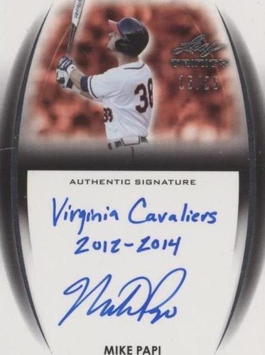 2014 Leaf Trinity - Mike Papi #A-MP2