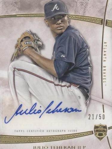 2014 Topps Supreme - Julio Teheran #SA-JT