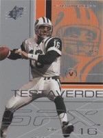 2001 SPx Vinny Testaverde #61