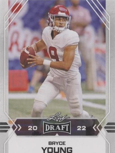 2022 Leaf Draft Bryce Young #02