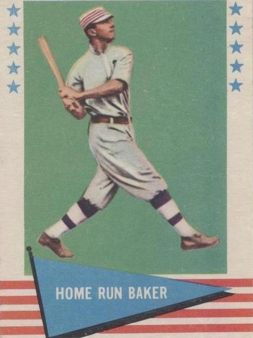 1961 Fleer Baseball Greats - Home Run Baker #6