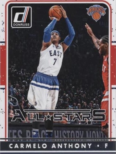 2016-17 Panini Donruss - Carmelo Anthony #15