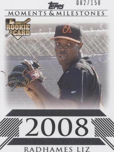 2008 Topps Moments & Milestones - Radhames Liz #160