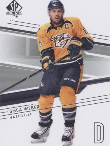 2014-15 SP Authentic - Shea Weber #19