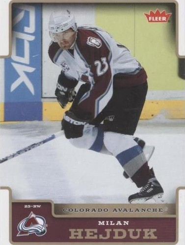 2006-07 Fleer - Milan Hejduk #51