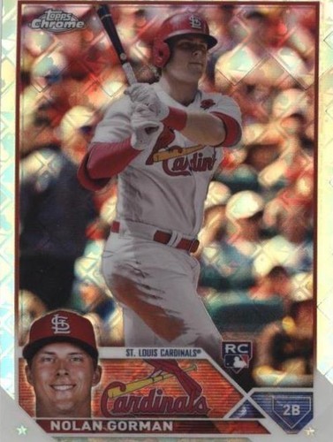 2023 Topps Chrome Logofractor Edition - Nolan Gorman #192