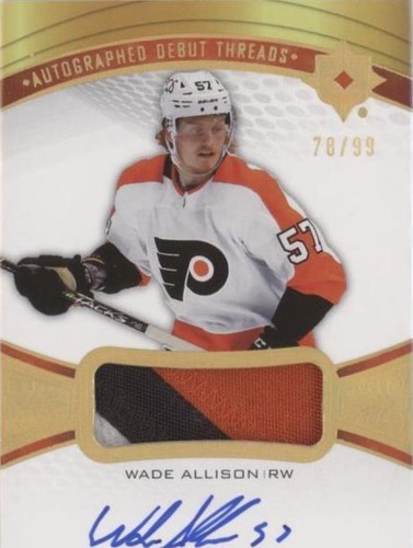 2021-22 Upper Deck Ultimate Collection - Wade Allison #ADT-WA