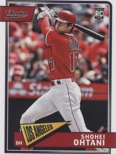 2018 BBM Grateful Days Shohei Ohtani #13 PSA 8 