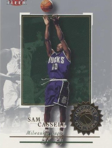 2000-01 Fleer Authority - Sam Cassell #33
