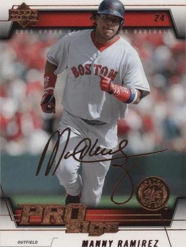 2005 Upper Deck Pro Sigs - Manny Ramirez #18