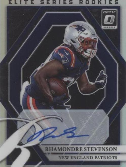 2021 Panini Donruss Optic Rhamondre Stevenson #ESR-20