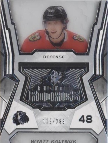 2021-22 SPx - Wyatt Kalynuk #F-19