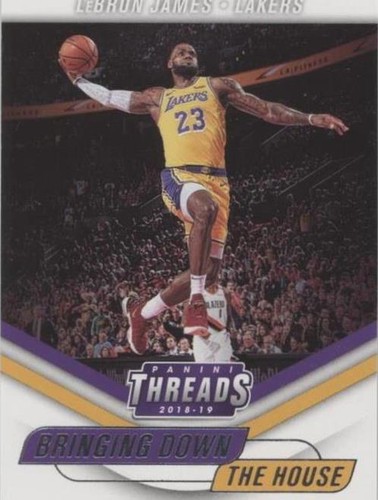 2018-19 Panini Threads - LeBron James #2