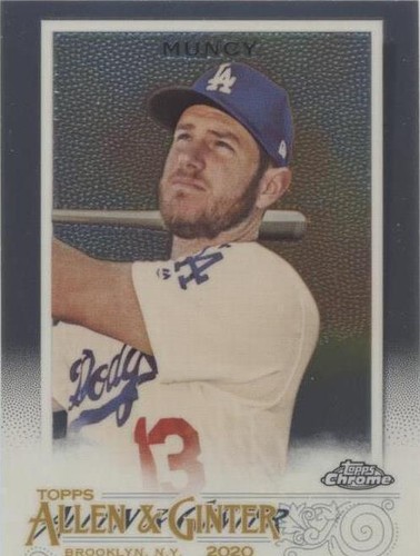 2020 Topps Allen & Ginter Chrome - Max Muncy #227