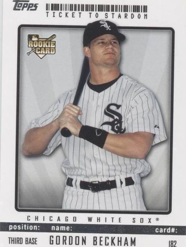 2009 Topps Ticket To Stardom - Gordon Beckham #182