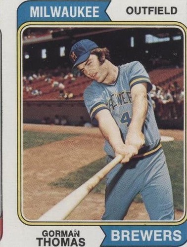 1974 Topps - Gorman Thomas #288