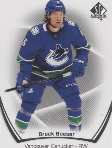2021-22 SP Authentic - Brock Boeser #66