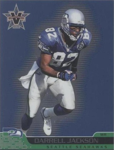 2001 Pacific Vanguard Darrell Jackson #89