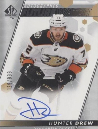 2022-23 SP Authentic - Hunter Drew #139