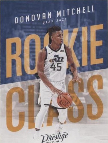 Donovan Mitchell RC 2017-18 Prestige Rookie Class Card