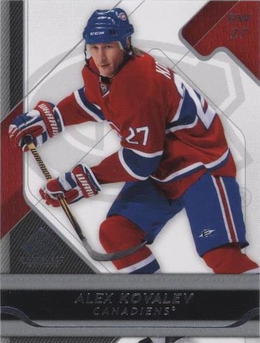 2008-09 SP Game Used Edition - Alex Kovalev #57