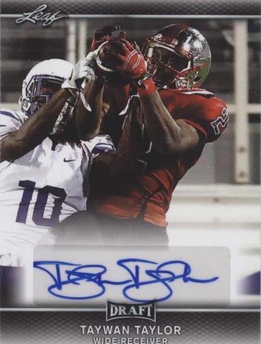2017 Leaf Draft Taywan Taylor #A-TT1