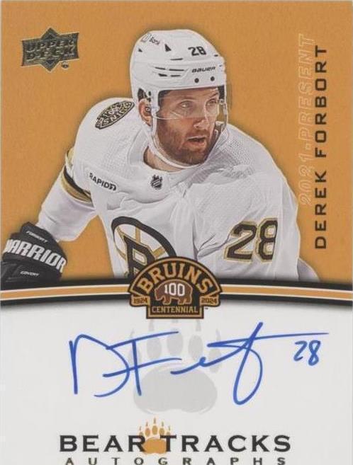 2023-24 Upper Deck Boston Bruins Centennial - Derek Forbort #BT-DF