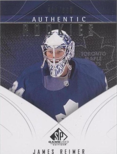 2009-10 SP Game Used Edition - James Reimer #157